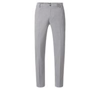 Anzughose VENTI "VENTI Anzughose uni", Herren, Gr. 30, Normalgrößen, silber (700 silber), 69% Polyester, 29% Viskose, 2% Elasthan, Hosen Anzughose (25490952-30) 700 silber