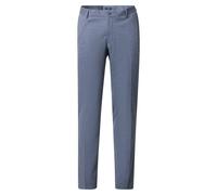 Anzughose VENTI "VENTI Anzughose uni", Herren, Gr. 52, Normalgrößen, blau, 60% Polyester, 35% Viskose, 5% Elasthan, Hosen Anzughose (17763240-52) blau