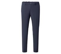 Anzughose VENTI "VENTI Anzughose uni", Herren, Gr. 58, Normalgrößen, blau, 66% Polyester, 28% Viskose, 6% Elasthan, Hosen Anzughose (68803322-58) blau