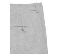 Anzughose VERO MODA "VMCASSIDY MW WIDE PANT NOOS", Damen, Gr. 36, Länge 32, vapor blau detail:melange, Web, Obermaterial: 95% Polyester, 5% Elasthan, meliert, lang, Hosen Anzughose, Materialmix (90198