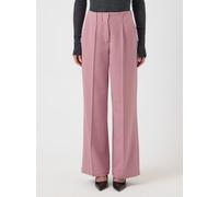 Anzughose Y.A.S "YASREEMAJ HW PANT NOOS", Damen, Gr. 36, N-Gr, rosa (lilas), Web, Obermaterial: 77% Polyester, 19% Viskose, 4% Elasthan, unifarben, regular fit lang, Hosen Anzughose, Regular Fit, Mate
