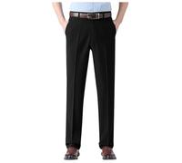 Anzughosen für Herren Regular Fit, Classic Anzug Hose Herren Elegant,Business Hosen Skinny Stretch Freizeithose Mode Gerades Bein Modern Sporthose Trendy Trainingshose Chinohose