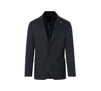 Anzugsakko BENVENUTO. "BENVENUTO. Sakko 4542", Herren, Gr. 26, blau (navy), Obermaterial: 45% Viskose CV. 25% Wolle WO. 17% Polyamid PA. 13% Baumwolle CO., festlich, modern fit, V-Ausschnitt, Sakkos,