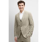 Anzugsakko CINQUE "CIDATI", Herren, Gr. 110, braun, Web, Obermaterial: 59% Viskose, 40% Polyester, 1% Elasthan, gemustert, regular fit, Sakkos Anzugsakko, mit Brusttasche (10928141-110)