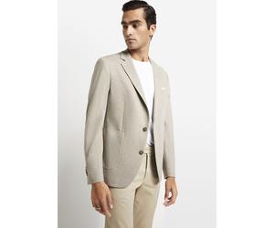 Anzugsakko CINQUE "CIDATI", Herren, Gr. 50, beige, Obermaterial: 79% Polyester, 15% Viskose, 6% Elasthan, Sakkos, mit modischer Struktur (13358063-50) beige