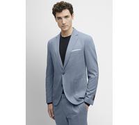 Anzugsakko CINQUE "CIDATI" Gr. 98, blau (taubenblau), Herren, Web, Obermaterial: 60% Polyester, 35% Viskose, 5% Elasthan, Sakkos, in dezentem Streifenmuster (48091326-98) taubenblau