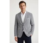 Anzugsakko CINQUE "CIMICHELE", Herren, Gr. 110, hellblau, Web, Obermaterial: 66% Polyester, 20% Viskose, 8% Elasthan, 6% Polyacryl, unifarben, regular fit normal, abgesteppte Kante, Sakkos Anzugsakko,