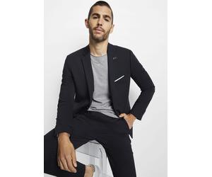 Anzugsakko CINQUE "CIMONOPOLI", Herren, Gr. 48, blau (dunkelblau), Web, Obermaterial: 48% Polyamid, 42% Viskose, 10% Elasthan, unifarben, slim fit, Sakkos (30849006-48) dunkelblau