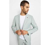 Anzugsakko CINQUE "CIMONOPOLI", Herren, Gr. 52, grün (hellgrün), Web, Obermaterial: 53% Polyester, 43% Schurwolle, 4% Elasthan, slim fit hüftbedeckend, mit Knöpfen, Sakkos Anzugsakko (15722118-52)