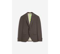 Anzugsakko CINQUE "CIMONOPOLI_S", Herren, Gr. 58, braun, Web, Obermaterial: 53% Polyester, 43% Schurwolle, 4% Elasthan, unifarben, slim fit hüftbedeckend, mit Knöpfen, Sakkos Anzugsakko (91770155-58)