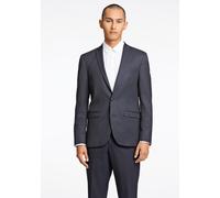 Anzugsakko JUNK DE LUXE "Sakko Slim Fit", Herren, Gr. 48, blau (navy), Obermaterial: 54% Polyester, 44% Wolle, 2% Elasthan. Futter: 100% Viskose, Sakkos (33201915-48) navy