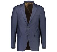 Anzugsakko LINDBERGH "Anzugjacke Modern Fit", Herren, Gr. 26, blau (blau mel), Obermaterial: 62% Polyester, 32% Viskose, 6% Elasthan; Futter: 95% Polyester, 5% Elasthan, Sakkos (77424609-26) blau mel
