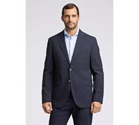 Anzugsakko LINDBERGH "Blazer Modern Fit", Herren, Gr. 27, blau (dk blau mix), Obermaterial: 54% Polyester, 44% Wolle, 2% Elasthan; Futter: 95% Polyester, 5% Elasthan, Sakkos (57325105-27) dk blau mix