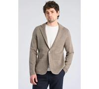 Anzugsakko LINDBERGH "Sakko Comfort Fit", Herren, Gr. L, beige (lt sand mel), Obermaterial: 50% Polyacryl, 50% Schurwolle, Sakkos (69868121-L) lt sand mel