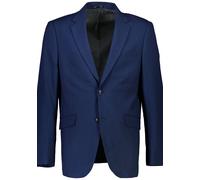 Anzugsakko LINDBERGH "Sakko Modern Fit", Herren, Gr. 30, blau (dk blau mel), Obermaterial: 67% Polyester, 28% Viskose, 5% Elasthan; Futter: 98% Polyester, 2% Elasthan, Sakkos (45239955-30) dk blau mel