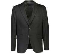 Anzugsakko LINDBERGH "Sakko Modern Fit", Herren, Gr. 30, schwarz, Obermaterial: 54% Polyester, 44% Wolle, 2% Elasthan. Futter: 95% Polyester, 5% Elasthan, Sakkos (98260217-30) schwarz