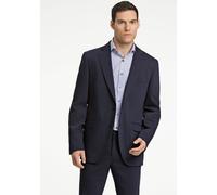 Anzugsakko LINDBERGH "Sakko Modern Fit", Herren, Gr. 56, blau (navy), Obermaterial: 54% Polyester, 44% Wolle, 2% Elasthan. Futter: 95% Polyester, 5% Elasthan, Sakkos (61395433-56) navy