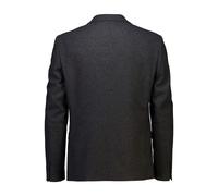 Anzugsakko LINDBERGH "Sakko Relaxed Fit", Herren, Gr. 50, grau (schwarz mel), Obermaterial: 56% Polyester, 40% Wolle, 4% Elasthan. Futter: 55% Polyester, 45% Viskose, Sakkos (87066533-50) schwarz mel