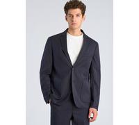 Anzugsakko LINDBERGH "Sakko Relaxed Fit", Herren, Gr. L, schwarz (navy), Obermaterial: 70% Polyester, 28% Viskose, 2% Elasthan. Futter: 100% Polyester, Sakkos (84590368-L) navy