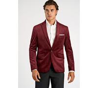 Anzugsakko LINDBERGH "Sakko Slim Fit", Herren, Gr. 50, burgundy, Obermaterial: 100% Polyester; Futter: 95% Polyamid, 5% Elasthan, Sakkos (89988401-50) burgundy