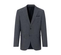 Anzugsakko THOMAS GOODWIN "Anzugsakko", Herren, Gr. 29, blau (navy), 58% Polyester, 20% Viskose, 16% Baumwolle, 6% Elasthan, unifarben, figurbetont, mit Knöpfen, Sakkos, im Modern-Fit, 7834-7-3371 (55
