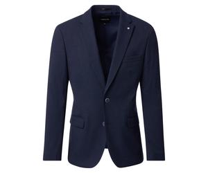 Anzugsakko VENTI "VENTI Anzugsakko uni", Herren, Gr. 30, blau (108 blau), 69% Polyester, 29% Viskose, 2% Elasthan, Sakkos (61199940-30) 108 blau