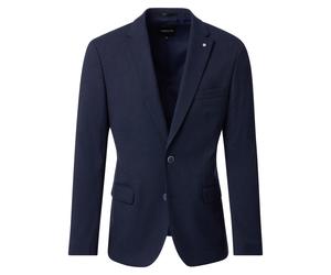 Anzugsakko VENTI "VENTI Anzugsakko uni", Herren, Gr. 52, blau (108 blau), 69% Polyester, 29% Viskose, 2% Elasthan, Sakkos (61199940-52) 108 blau