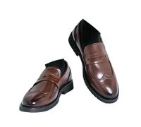 Anzugschuhe Herren Brogue Loafer Businessschuhe Slipper Leder Halbschuhe Elegante Tassel Mokassins Komfortabel Bequem rutschfest Vintage Freizeitschuhe Büro Hochzeit Alltag Smart Casual