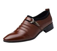 Anzugschuhe Herren Businessschuhe Leder Halbschuhe Schnürschuhe Weiches Obermaterial Oxford Derby Elegante Herrenschuhe Komfortabel Leicht Formelle Schuhe Büro Hochzeit Freizeit Alltag