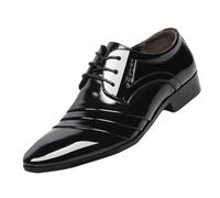 Anzugschuhe Herren Oxford Derby Schuhe Brogues Lederschuhe Herren Business Schuhe Derby Schnürhalbschuhe Hochzeits Klassischer Schnürschuh Männer Anzugschuhe Brogues Hochzeitsschuhe
