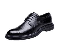 Anzugschuhe Herren Oxford Derby Schuhe Brogues Lederschuhe Hochzeitsschuhe Schnürhalbschuhe Klassischer Business Schnürschuh Männer Anzugschuhe Hochzeit Blau Gold Grau Rot Schwarz