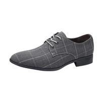 Anzugschuhe Herren Oxford Derby Schuhe Brogues Lederschuhe Hochzeitsschuhe Schnürhalbschuhe Klassischer Business Schnürschuh Männer Anzugschuhe Hochzeit Blau Gold Grau Rot Schwarz