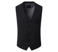 Anzugweste VENTI "VENTI Anzugweste uni", Herren, Gr. 58, schwarz (780 anthrazit), 67% Polyester, 31% Viskose, 2% Elasthan, Westen Anzugweste (26507026-58) 780 anthrazit