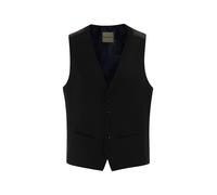 Anzugweste BENVENUTO. "ENZO", Herren, Gr. 30, schwarz, Obermaterial: 100% Wolle WO. Futter: 100% Viskose CV., modern fit, V-Ausschnitt, Westen Anzugweste, mit Doppelpaspeltaschen (47482733-30) schwarz