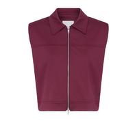 Anzugweste ICHI "Damen Weste IHKATE", Damen, Gr. M, rot (rhododendron), Obermaterial: 74% Polyester PES. 22% Viskose CV. 4% Elasthan EL., Westen Anzugweste (21835964-M) rhododendron