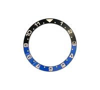 AOIMBNQC 1 Stück 38-mm-Keramik-Uhrenlünette, passend for NH35, NH36 und 7S26, Gehäusegröße 38 mm x 30,5, Ersatzteil/Zubehör(04)