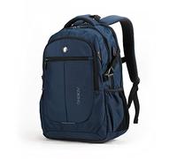 Aoking City- und Businessrucksack 25Lfür Laptops bis zu 17“, mit USB-Port, H48 x B33 x T16 cm, 100% Polyester, wasserfest, Gewicht 870 g (Marine)