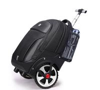Aoking Multifunktionaler Rucksack mit Rollen,für Business,Reisen,Schule,Compus-Wandern,Picknick,wasserdicht