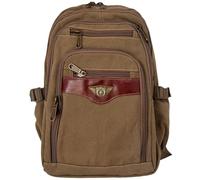 Aoking Rucksack Reisen Rucksack Männer Herren and Damen Schulrucksack Taschen Backpack braun