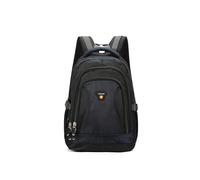 Aoking Rucksack Unisex Polyester Vegan Produkt Fashion Produkt H6007 Schwarz 30x15x46 cm, Marineblau, Permanent
