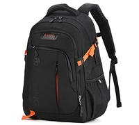Aoking,SN57605-7B,Schulrucksack,Stadt- und Business-Rucksack,30 L,für Laptops bis 17 Zoll,wasserdicht,elastisches und Federsystem