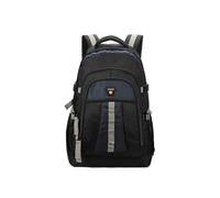 Aoking Unisex Rucksack Polyester Vegan Produkt Fashion H970 Schwarz 37x22x59 cm, Marineblau, Permanent