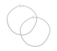 AOKWAWALIY 2st Taschenuhrkette Tasche Hängende Kette Brieftasche Geldbörsennriemen Für Taschenuhr Pulloverwesten Für Männer Taschenuhr-zubehör Anzug Uhren Silver Eisen