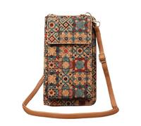 aolaso Kork Handytasche zum Umhängen Damen, Kleine Schultertasche Handytasche zum Umhängen mit Kartenfächer Crossbody mit Schultergurt