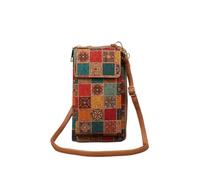 aolaso Kork Handytasche zum Umhängen Damen, Kleine Schultertasche Handytasche zum Umhängen mit Kartenfächer Crossbody mit Schultergurt- Model 5