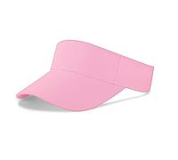Aomig Visor Cap, Mode Schirmmütze Herren und Damen, Atmungsaktiv und Schweißabsorbierend Sommerkappe Kappe mit Sonnenvisier, Sonnenschutz Schirmcap für Outdoor Golf Baseball Tennis (Rosa)