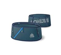 AONIJIE Hydration Running Belt Taille Pack Reise Geld Tasche Trail Marathon Gym Workout Fitness Handyhalter mit 250ml Wasserflasche (Blau, S/M)