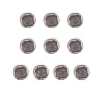 AOOOWER 10 Stück Modische Metall Schuhschnallen Für Herren Ledersandalen 1 3 Cm Durchmesser Ersatznieten Schraubbolzen Knöpfe Legierung Schuhschnallen Für Herren