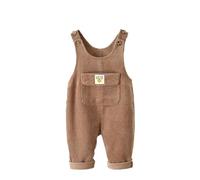 AOOPOO Baby Jungen Mädchen Cord Latzhose Ärmellose Strampler Overall Jumpsuit Größe 80/86/92/98/104 Kleinkind Lange Hose mit Hosenträger Trägerhose Mit Tasche für 1-5 Jahres alt