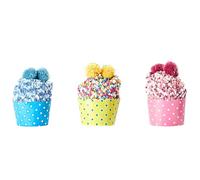 Aotlet Geschenk für Frauen Kuschelsocken Damen, Lustige Socken Geschenkideen Weihnachten für Freund, Flauschige Weihnachtsgeschenke für 3 Paar (Blau, Gelb, Rosa), Einheitsgröße